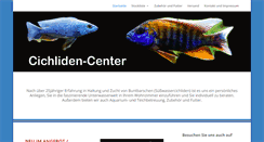 Desktop Screenshot of cichliden-center.at