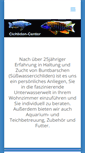 Mobile Screenshot of cichliden-center.at